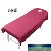 Beauty Bedsheet Cosmetische Salon Bladen Massagebehandeling 9 Kleur Zachte Bladen Spa Spa-bed Tafelkleedbladen met Gat