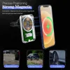 15 W Halolock Magnetic Wireless Car Mocder dla iPhone 11 12 13 Pro Max Magsafing Szybkie ładowanie uchwytu telefonu dla Xiaomi Samsu2868439