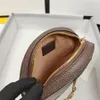 Totes Marmont Mini Borsa a tracolla rotonda Catena Borse a cuore da donna in pelle nera Borse piccole Portafogli a tracolla firmati Borsa alla moda