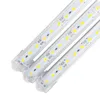 ماء 5630 SMD 50 سنتيمتر 36 led الصلب الشريط مجلس الوزراء شريط ضوء النقي الأبيض الدافئ الأبيض مع غطاء dc12v