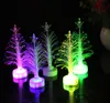 鉛の輝く輝く装飾ツリーカラフルな光ファイバーシミュレーションクリスマスイブライトクリスマスギフト