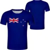 Męskie Koszulki Zelandia T Shirt DIY Free Custom Made Name Numer NZL T-shirt Nation Flag NZ Maori Country College Drukuj Po Logos Odzież