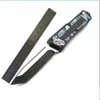 9 모델 블랙 전복 핸들 스트레이트 고정 블레이드 나이프 듀얼 액션 낚시 EDC 포켓 전술 knifes 생존 도구