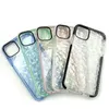 Casos de diamante para iphone 11 Pro XR XS MAX MACO SHOCK à prova de choque Protetor de cobertura de cristal BLING Glitter Borracha de terra resistente a sujeira para Samsung S10 Plus Note10 9