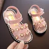 Sandali Bambini Bambini Neonate Estate Piccole scarpe da principessa Rivetto moda bambino antiscivolo