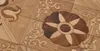 Naturlig färg vit ek trägolv marquetry medaljong inlagda golv hem inredning inredning tapet paneler kakel konst beklädnad matta trä