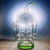 Amazing feature glass hookah collector oil rig smoke pipe with 5 percs bowl 14 mm male connector GB2914415054