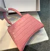 Heiße Frauen Form Alligator Handtasche Kette Umhängetaschen Handtasche Frauen Clutch Messenger Bag Umhängetasche Handtasche Einkaufstasche Handtaschen 19 cm 23 cm