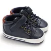 Najpierw Walkers Baby Shoes PU Leather Bork Boys Casual Sport Sneakers Toddler Niemowlę Maluch Miękki antypoślizgowy