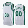 印刷されたカスタムDIYデザインバスケットボールジャージカスタマイズチームユニフォームプリントパーソナライズされた文字の名前と数メンズ女性子供ユースボストン007