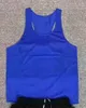 Tanktops voor heren Herenmode Mouwloos singlets Hardlopen Marathonvest Elastisch Sport Fitness281d