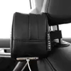 New high quality universal car armrest sun visor PU leather tissue box carton storage bag interior supplies