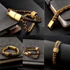 Charm Bracelets MingAo Custom Name Chakra For Men Gold Chain Bracelet Beaded Golden Women Magnetic Cuban Link