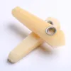 Natural Topaz Rhombic Pipe Simple Modern Fashion Cigarette Holder Self Use Gift Giving Factory Direct Sales