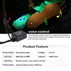 SMD5050 lichtbar auto interieur sfeer led strip licht RGB decoratieve voetlamp met USB draadloze afstandsbediening Meerdere modi voor auto verlichting