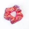 Kruszki Scrunchies Błyszczące Elastyczne Zespół Włosów Scrunchy Gradient Mermaid Kolory Włosów Krawaty Liny Dla Kobiet Dziewczyny Włosy Ponytail Posiadacze