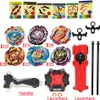 Tops Beyblade Plass Set Toys Beyblades Arena Bayblade Metal Fusion Fusion Gyro с Launcher Blayblade Bey Blade Toys X0528