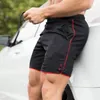 Pantaloni da corsa muscolo fratello uomo fitness mesh lace-up addestramento sport addestramento per asciugatura rapida elasticità pantaloncini sottili