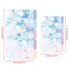 Bookmark 594F 1Set Cherry Blossoms Style A5 A6 Loose Leaf Notebook Divider Index Separator Diary Paper Planner Binders School Students