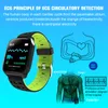 Homens homens eletrocardiograma de relógio inteligente ECG PPG Bracelete de fitness Pressão arterial Freqüência cardíaca Sleep Monitor esporte relógio de saúde Wristw3782615