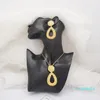 Kolczyki Naszyjnik Designer K Store 2021 EST Moda Afryki Zestawy Biżuterii Dla Kobiet Złoty Silver Color Drop Dangle Earings Pendants1