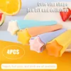 Siliconen ijslolly's Mallen Ice Pops Mould Chocolate Jelly Maker BPA-vrij Handheld Ice-cream Tool Home DIY