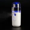 Mini umidificador hidratante beleza recarregável nano pulverizador com embalagem