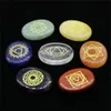 Factory Natural Chakra Stone Set Healing Crystals, Polished Palm Stone, Meditation, Reiki, Energy
