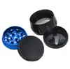 Drum Metal Herb Grinder With Pollen Scraper 43MM 4 Piece Mini Zinc Alloy Tobacco Herbs Grinders with Razor-Sharp Teeth Smoking