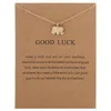 12 Stijlen Nieuwe Collectie Dogeared Ketting Met Gift Card Olifant Parel Liefde Vleugels Kruis Sleutel Sterrenbeeld Hanger Voor Vrouwen mode-sieraden