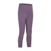 L102 Kvinnor Tight Sports Capri Sexig Yoga Mage Control Leggings 4 Way Stretch Fabric Non See Through Quality Fintess Pants1332137