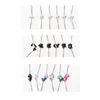 Pins, Brooches 12Pcs Muslim Hijab Scarf Cardigan Shawl Safety Pins Clips Pearl Brooch Jewelry 875B