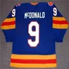 24S 40Tage Colorado Avalanche Lanny McDonald 4 Bob Lorimer 16 Henry Blue Ockey Jersey Anpassa alla spelare eller namn