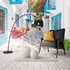 Fonds d'écran personnalisés Murale 3D Fond d'écran de la Grèce Santorin Love Sea Living Room Bedroom Papier Peint Po Wall Paper7738227