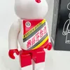 Yeni Şiddet Yapı Blok Ayı Bearbrick Maotai 400% Kore Film Oyunu Emaye El Yapımı Bebek Eğilim Süsleme Çocuk Hediye 28 cm