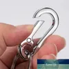 Men Stainless Steel Gourd Buckle Keychain Waist Belt Clip Anti-lost Buckle Hanging Classic Fashion Key Ring Car Decoration Gift Factory price expert design Quality