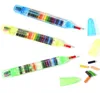 Plumas de pintura 20 colores Crayon Estudiante Dibujo Lápiz de color Arte multicolor Kawaii para niños Regalo Material de papelería escolar GC685