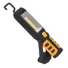 Ficklampor Torches 2021 3W COB LED Arbetslampa Magnetlampa Utomhusfacker med vikbar krok JU8