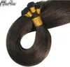 Wefts 10a handbundna inslagsförlängningar 100 procent jungfruligt mänskligt hår silkeslen rak osynlig brasiliansk blondin sy i buntar handmade6124947