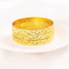 4 stks 24k gouden armband voor vrouwen goud Dubai bruid bruiloft Ethiopische armband Afrika bangle arabier sieraden gouden bedelarmband Q0717