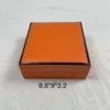 With H STAMP Luxury Fashion Jewelry Boxes Packaging Set For Bangle Bracelet Original Orange Box Womens Gift Bags H025