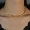 Turkiska ögonlänkar Kedja 35 + 10cm Choker Halsband Lucky Symbol Party Geometriska Smycken För hela Anpassad Halsband