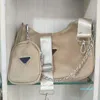 패션 브랜드 여성 이브닝 백 지갑 세트 나일론 스트랩 레이디의 어깨 가방