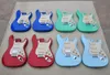 Factory electric finished guitar Body kitsDIY guitarColors Can be customizedCream Pickguard and Pickupscan be changed3102432