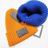 Vente chaude hiver designer beanie hommes femmes loisirs tricot bonnets patchwork tête couvre-chef amoureux de plein air mode chapeaux de coton tricotés