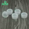 3ml Acrylic Box with lids Silicone Dab Container Portable Storage Case Opening Benefits clear acrylic apothecary jar Smoking wee Accessories