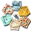 Baby Reusable Cloth Diaper Ecological Potty Training Pants Diapers For Children Panties Cotton Waterproof Nappy Newborn Washable 210312