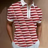 Heren Polos Summer Shirt 2021 Nationaal Stiksel Kleurprint SHIRTS MERK MANEN KORTE MEEVEVE TEES MAN MAN MANDER M-4XL