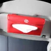 Car Tissue Box Towel Sets Sun Visor for MG 550 42 6 ZT 7 3 ZR RX5 ZS 350 HS TF 5 GS GT Morris Garages Auto Interior Assessoires