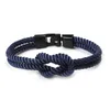 Hot Rope Bracciale Uomo Braclets Sopravvivenza Campeggio esterno Salvataggio Braccialetto di emergenza per le donne Fibbia sportiva Coppia d'amore Gioielli Regali G1026